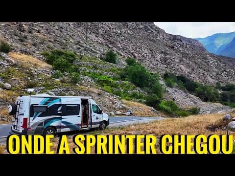 THE MOST DANGEROUS AND INCREDIBLE ROAD IN PERU! CROSSING THE CAÑETE RIVER CANYON IN A SPRINTER 416