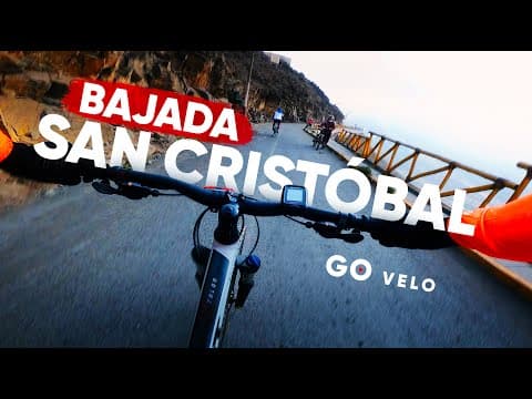 BAJANDO DEL CERRO SAN CRISTÓBAL EN BICICLETA HACIA CALLE LETICIA | GOPRO HERO 8 #cerrosancristobal